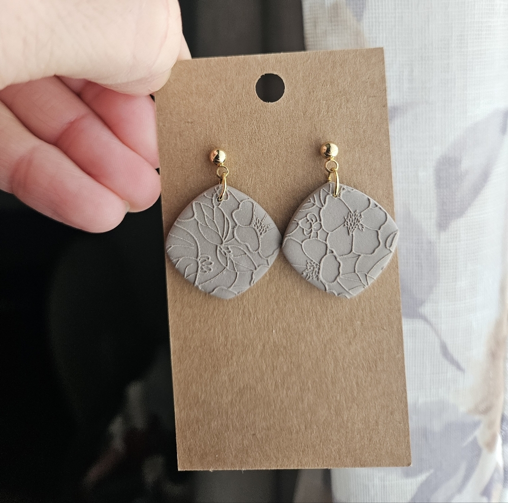 3/$20 Handmade Polymer Clay Earrings